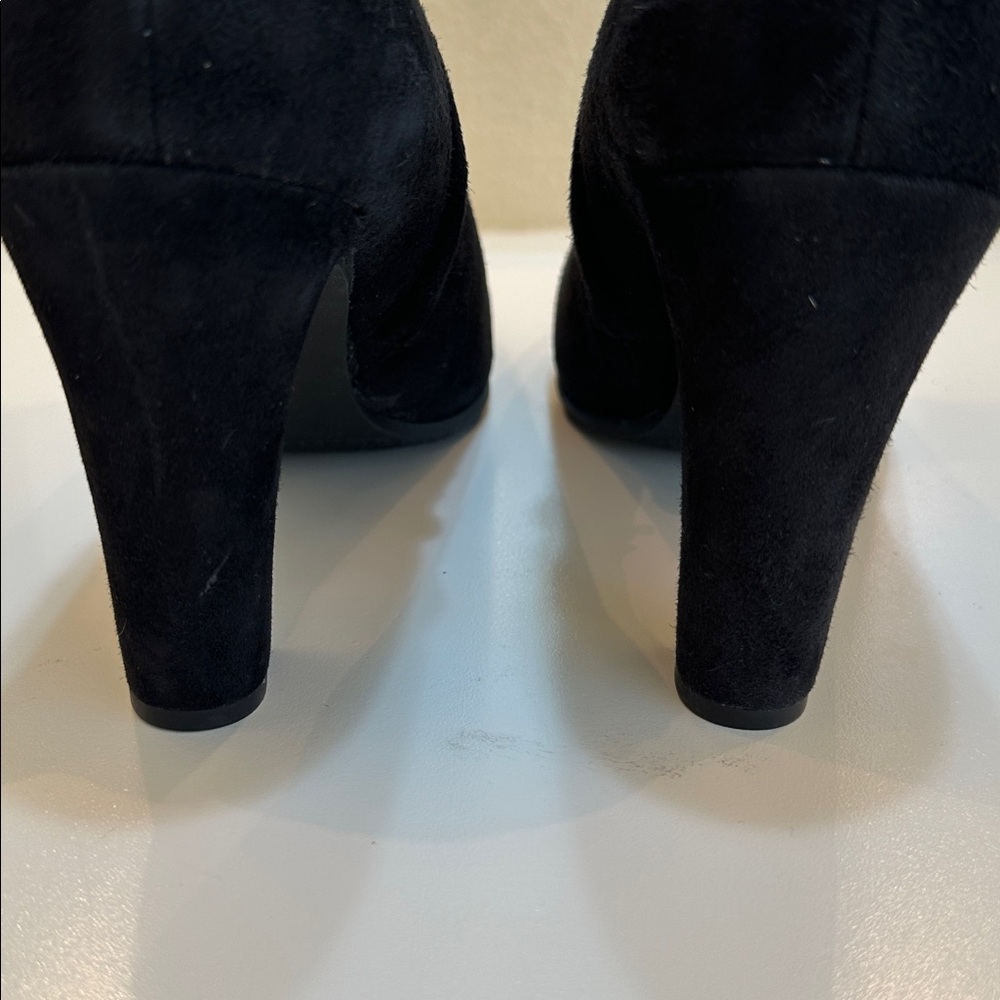 New Sam Edelman Elegant Black Suede Women's Ankle Boots. Size 9. - Picture 5 of 10